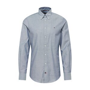 Tommy Hilfiger Tailored Košile  chladná modrá / bílá