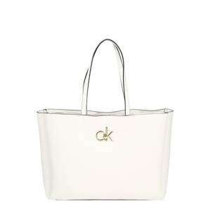Calvin Klein Nákupní taška  bílá