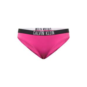 Calvin Klein Swimwear Spodní díl plavek  fuchsiová / černá / bílá