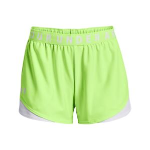 UNDER ARMOUR Sportovní kalhoty 'Play Up 3.0'  světle zelená / bílá