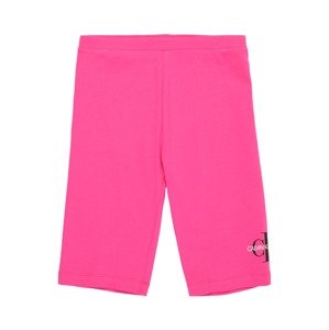 Calvin Klein Jeans Kalhoty  pink / černá / bílá