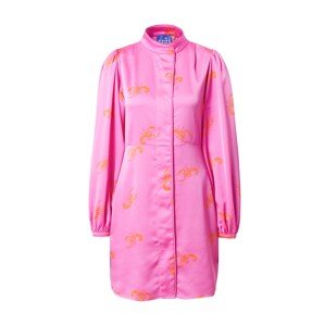 Crās Košilové šaty 'Lavacras'  pink / oranžová
