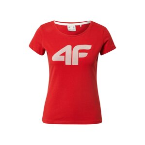 4F Funkční tričko  červená / bílá
