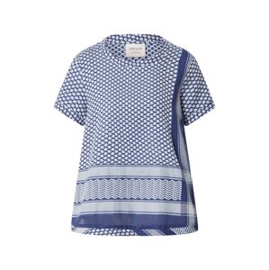 Cecilie Copenhagen T-Shirt  tmavě modrá / bílá