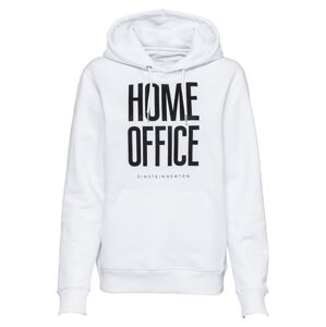 EINSTEIN & NEWTON Mikina 'Home Office'  bílá / černá