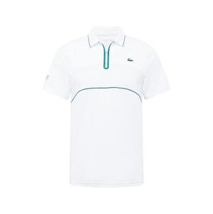 Lacoste Sport Funkční tričko  bílá / petrolejová