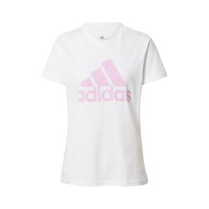 ADIDAS PERFORMANCE Funkční tričko  bílá / bledě fialová