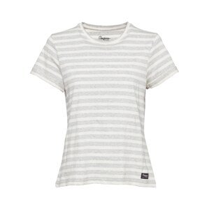 Bergans Funkční tričko 'Oslo'  světle šedá / bílá