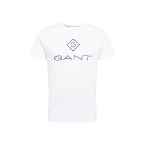 GANT Shirt  bílá / námořnická modř