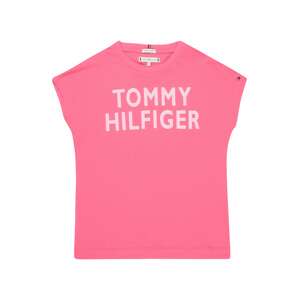 TOMMY HILFIGER Tričko  pink / světle růžová