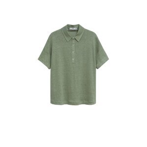 MANGO T-Shirt 'LIPO'  khaki