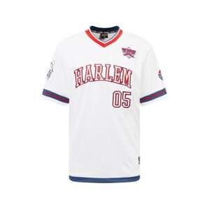 FUBU Sportshirt 'Harlem'  bílá / námořnická modř / červená