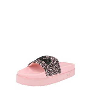 FILA Plážová/koupací obuv 'Morro Bay Zeppa'  pink / černá