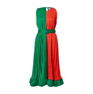 Forever Unique Šaty zelená / červená