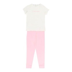 Calvin Klein Underwear Pyžamo  bílá / pink