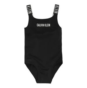Calvin Klein Swimwear Plavky 'Intense Power'  černá / bílá