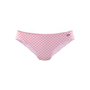 BUFFALO Spodní díl plavek pink / bílá