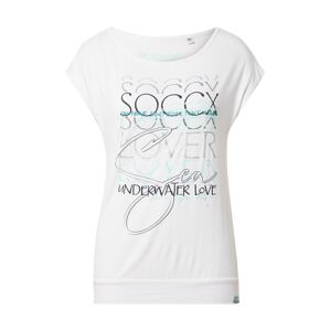 Soccx Tričko  bílá / mix barev