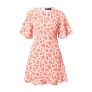 Fashion Union Šaty oranžová / pink / růžová