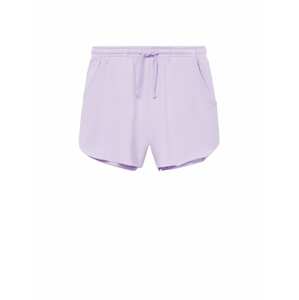 MANGO TEEN Kalhoty  pastelová fialová