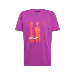 OAKLEY Funkční tričko 'JONNY' fialová / oranžová / bílá