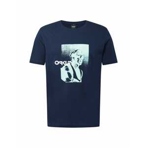 OAKLEY Funkční tričko 'SCOTT TINLEY' světlemodrá / tmavě modrá