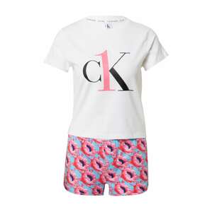Calvin Klein Underwear Pyžamo  pink / bílá / černá / modrá