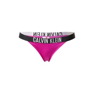 Calvin Klein Swimwear Spodní díl plavek 'Intense Power'  magenta / černá / bílá