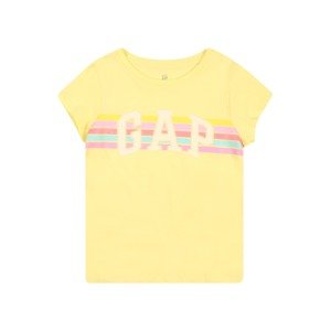 GAP Tričko  světle žlutá / krémová / pink / fialová / světlemodrá