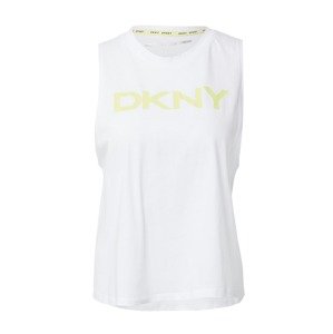 DKNY Performance Top  bílá / žlutá