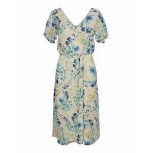 Vero Moda Tall Letní šaty 'Jasmine'  krémová / námořnická modř / nebeská modř / zlatě žlutá / bílá