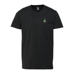 Iriedaily T-Shirt  černá / zelená