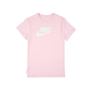 Nike Sportswear Tričko  světle růžová / bílá