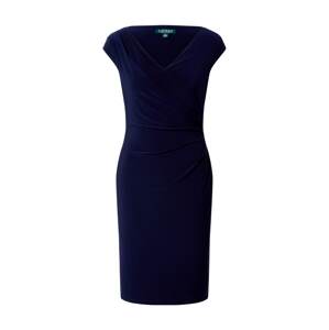 Lauren Ralph Lauren Pouzdrové šaty 'BRANDIE-CAP SLEEVE-DAY DRESS'  námořnická modř