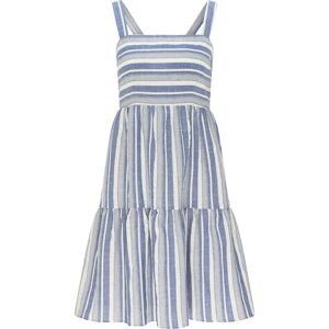DreiMaster Vintage Letní šaty modrá / bílá