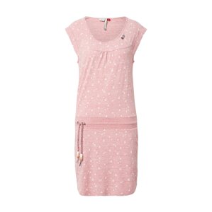 Ragwear Letní šaty 'PENELOPE'  růžová / bílá