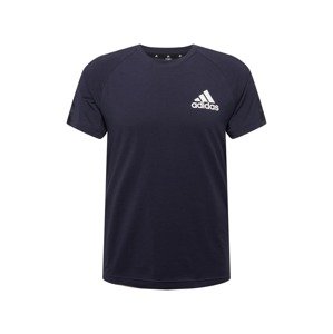 ADIDAS PERFORMANCE Funkční tričko  bílá / noční modrá