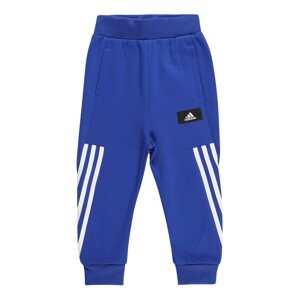 ADIDAS PERFORMANCE Sportovní kalhoty  modrá / bílá / černá