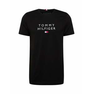 TOMMY HILFIGER Tričko  tmavě modrá / červená / černá / bílá