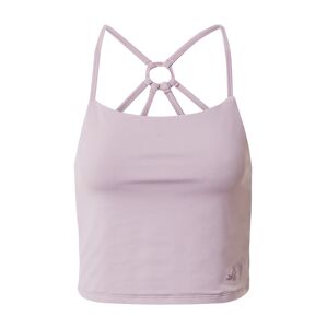 CURARE Yogawear Sportovní top  pastelová fialová / světle fialová
