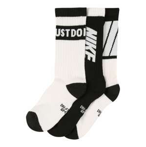Nike Sportswear Ponožky  bílá / černá