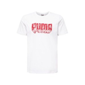 PUMA Funkční tričko 'All Tournament'  bílá / červená