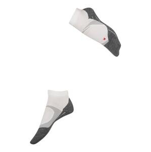 FALKE Sportovní ponožky  červená / šedá / tmavě šedá / přírodní bílá