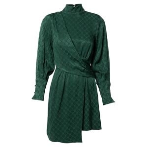 Sisley Koktejlové šaty  tmavě zelená