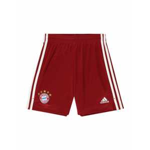 ADIDAS PERFORMANCE Sportovní kalhoty 'FC Bayern München'  bílá / modrá / karmínově červené / zlatá