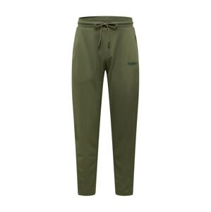 Hummel Sportovní kalhoty 'Legacy'  khaki / zelená