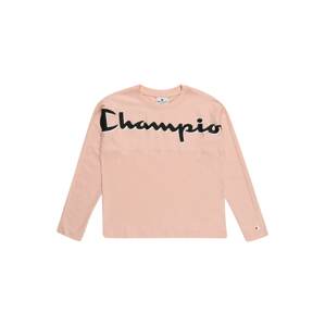Champion Authentic Athletic Apparel Tričko světle růžová / černá / bílá