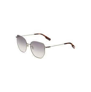 McQ Alexander McQueen Sluneční brýle  stříbrná / tmavě šedá / hnědá