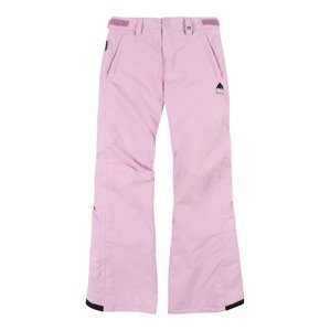 BURTON Outdoorové kalhoty  světle růžová / černá