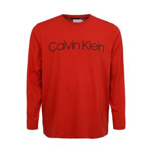Calvin Klein Big & Tall Tričko  červená / černá
